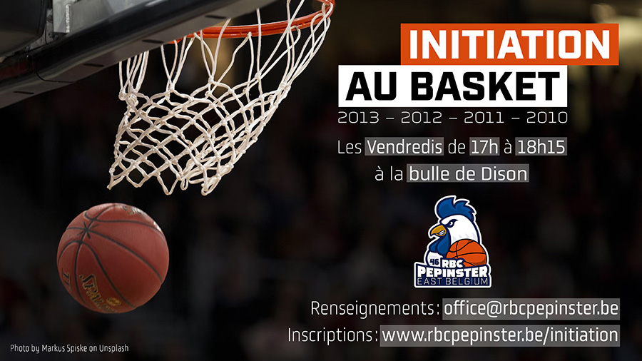 Banner Initiation au basket